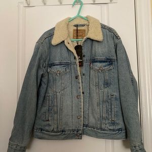 Levi's Ex-Boyfriend  Sherpa Trucker Jacket